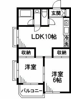 【間取り】 | クランツ目黒 | 間取りです。