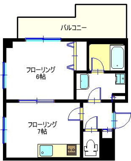 【間取り】 | ラピュタ自由が丘 | 間取りです。