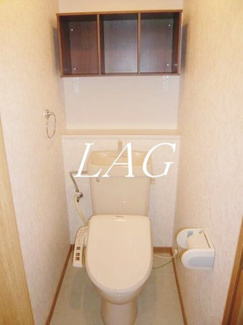 【トイレ】 | ラピュタ自由が丘 | トイレです。