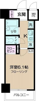 【間取り】 | 日神パレステージ三軒茶屋第２ | 間取りです。