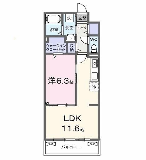 マホロバⅡの間取り