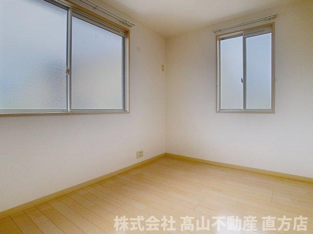 宮若市沼口のアパートの寝室