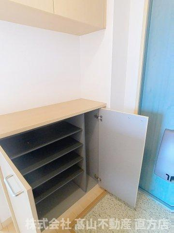 宮若市沼口のアパートの収納