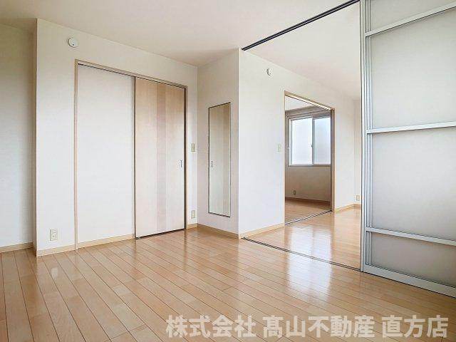 宮若市沼口のアパートの洋室