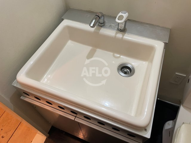 GARRET南堀江の洗面所