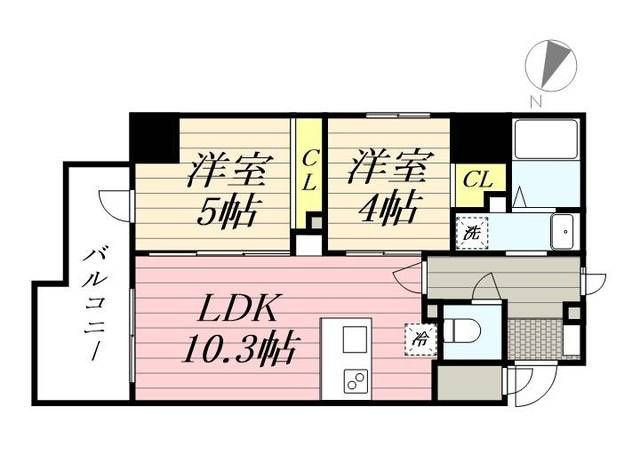 プライマル根岸の間取り