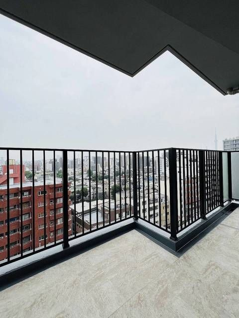 プライマル根岸のバルコニー