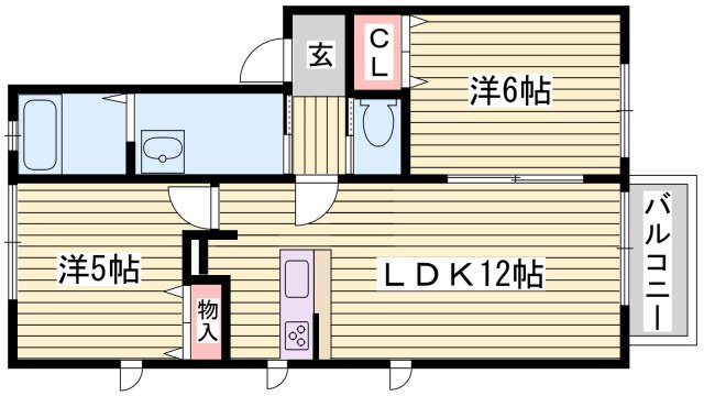 グレイス堀川　Ｂ棟の間取り