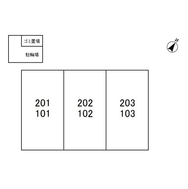 Ｄｕｒａ　Ｃａｓａ　下保谷の区画図