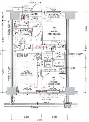 【間取り】 | オープンレジデンシア新宿ザ・ハウス