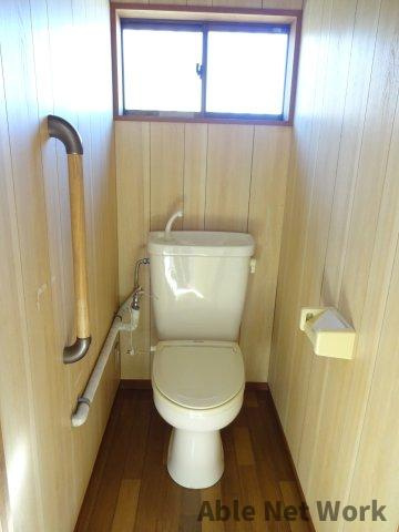 野口アパートAのトイレ|暖房便座