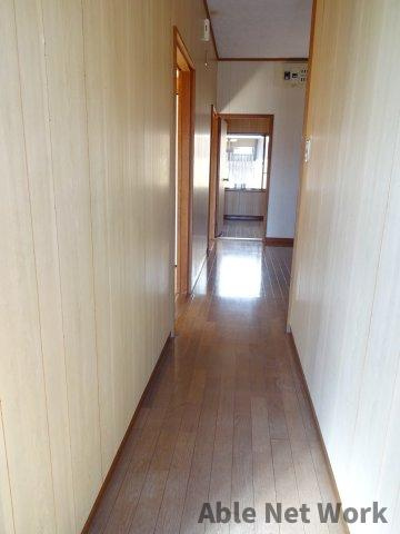 野口アパートAの内装|廊下