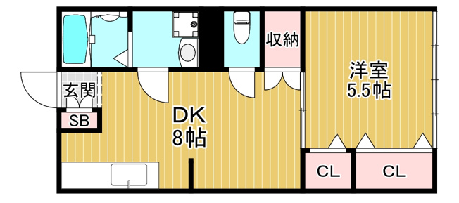【間取り】 | 栄コーポ