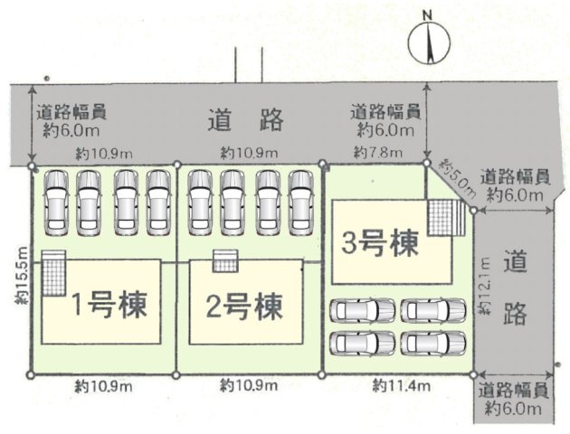 クレイドルガーデン射水市鏡宮　第１　１号棟