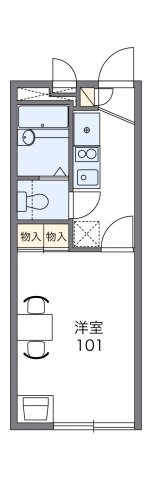 【間取り】 | レオパレスＭＡＴＥ | 代表的な間取のため実際の間取とは異なる場合があります