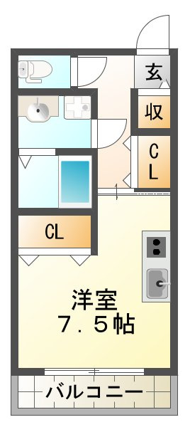 パルフラッツ王居殿の間取り
