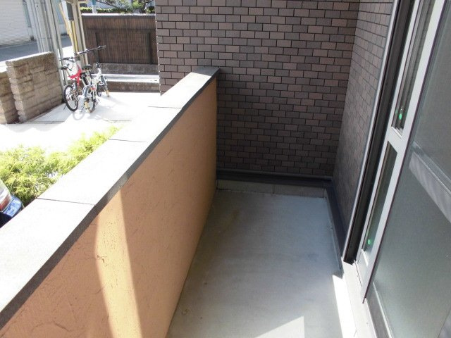 ポンリビエルのバルコニー