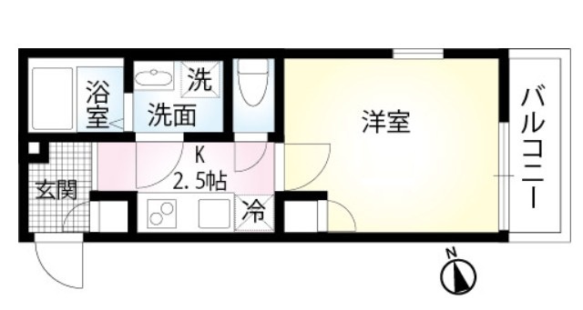 フローリッシュ津田沼IIIの間取り