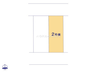 【区画図】 | 名古屋市中村区諏訪町２丁目84【仲介手数料無料】新築一戸建て　2号棟