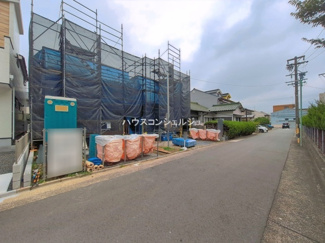 【前面道路含む現地写真】 | 名古屋市中村区諏訪町２丁目84【仲介手数料無料】新築一戸建て　2号棟