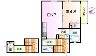 【間取り】 | シャーメゾン東上野芝