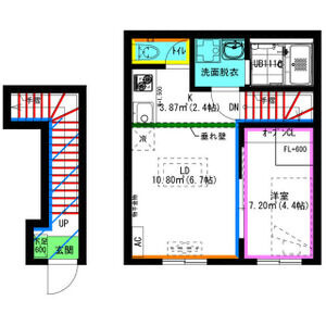 RadIAnce大府Ⅱの間取り
