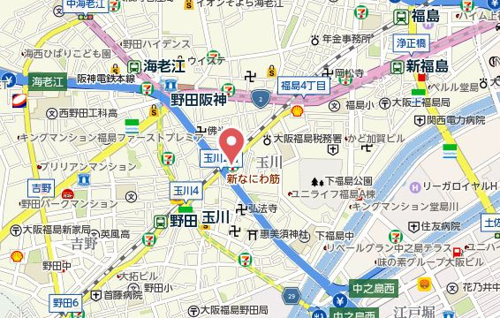 【地図】 | エステムコート大阪福島Ⅱレイヤー