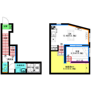 RadIAnce大府Ⅱの間取り
