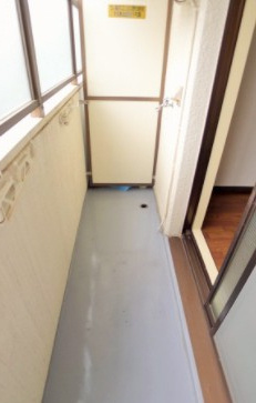 清瀬市竹丘２丁目の賃貸マンションのバルコニー