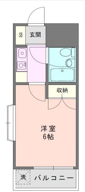 清瀬市竹丘２丁目の賃貸マンションの間取り