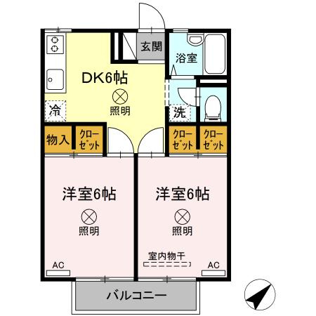 【間取り】 | セジュール大松