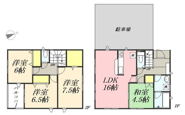 クレイドルガーデン久留米市宮ノ陣第5の間取り