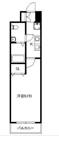 らふぃね壱番館の間取り