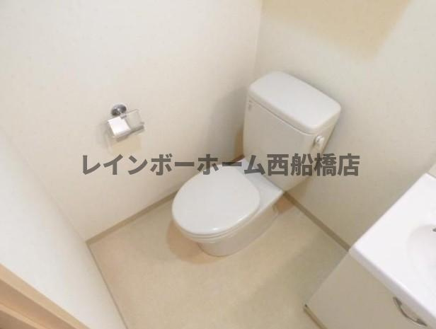らふぃね壱番館のトイレ
