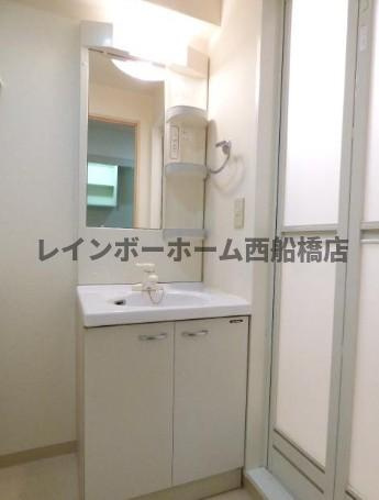 らふぃね壱番館の洗面所