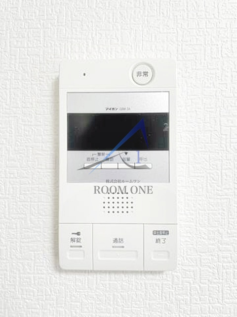 サンシャイン南馬込のセキュリティ|モニター付きインターホンです。