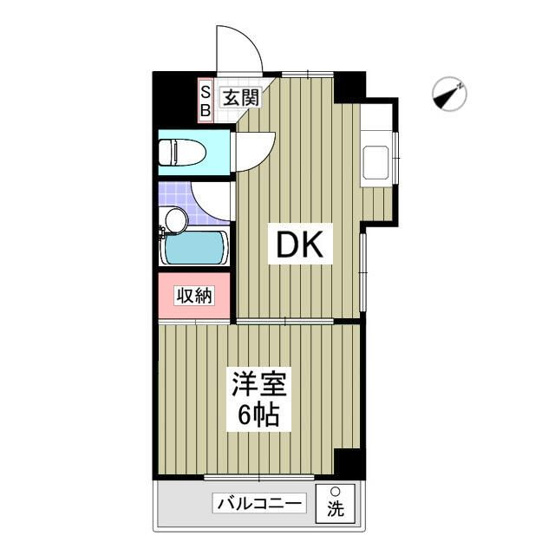 【間取り】 | 清新三興ハイツ
