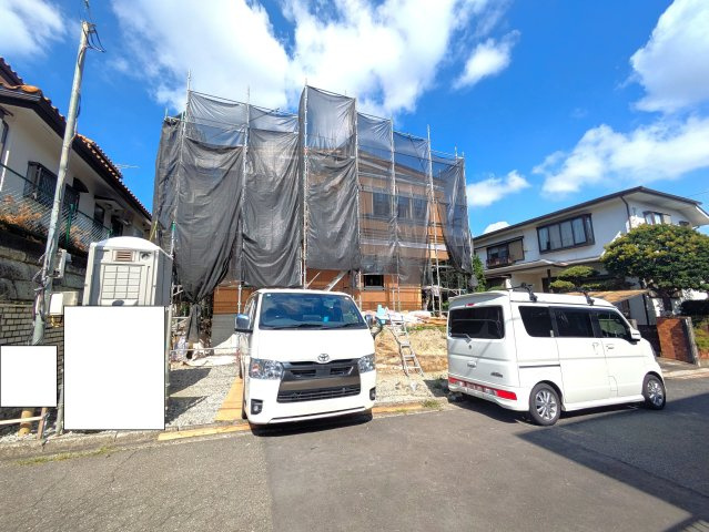 南向きのデッキバルコニー　LDK34帖　の外観|外観