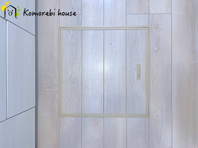 鴻巣市箕田　中古戸建　の内装|床下収納です