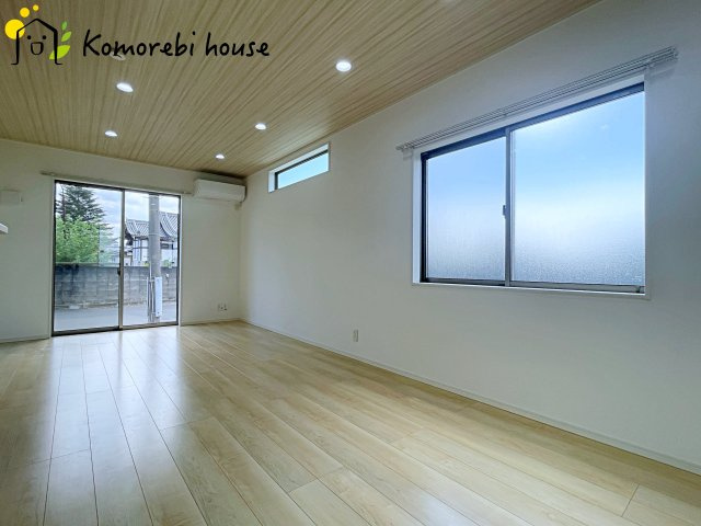 鴻巣市箕田　中古戸建　の居間・リビング|おしゃれなリビングです