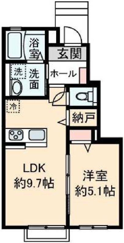 ガーデンラピスの間取り
