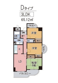 【間取り】 | ロサノＳ北豊中