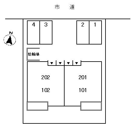 ラッフィナートの区画図