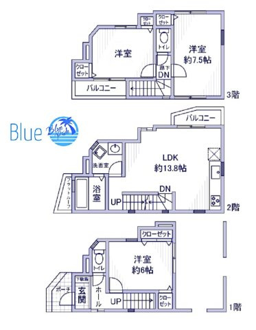 【間取り】 | 東古市場戸建
