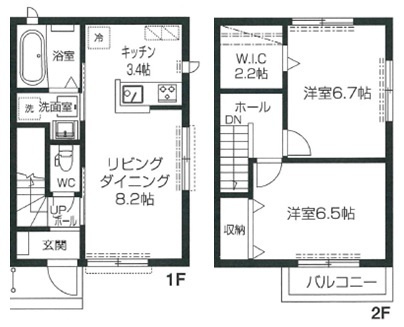 パルセアCの間取り