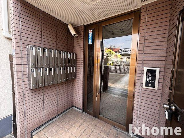 アンソレイエ・シャンブルのエントランス|清潔なエントランスです