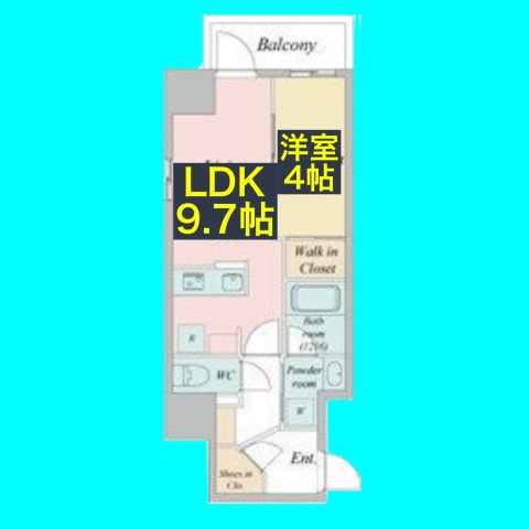 ブランシエスタ金山北の間取り