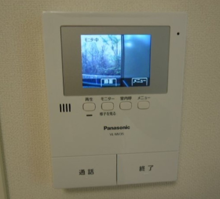 稲城市平尾２丁目のアパートのセキュリティ