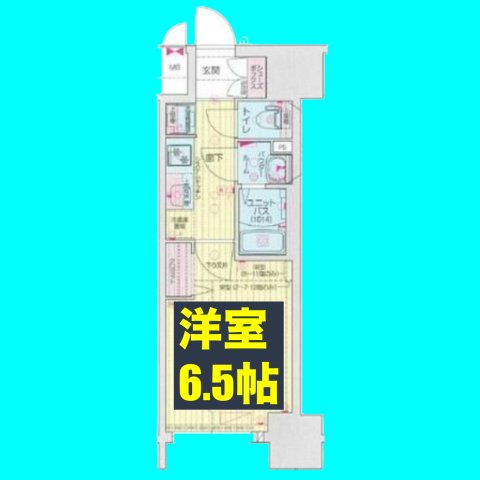 プレサンス伏見アーバンベースの間取り