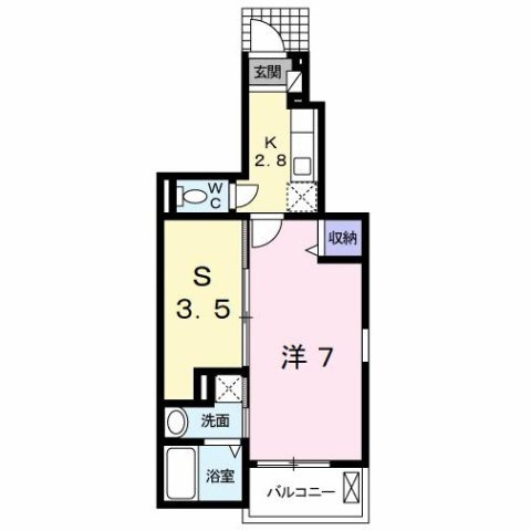 【間取り】 | ラインハイム足立山Ｄ